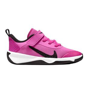 SUPER CLEAN Nike Omni Multi-Court PINK BLACK RUNNING SHOES SIZE 1Y